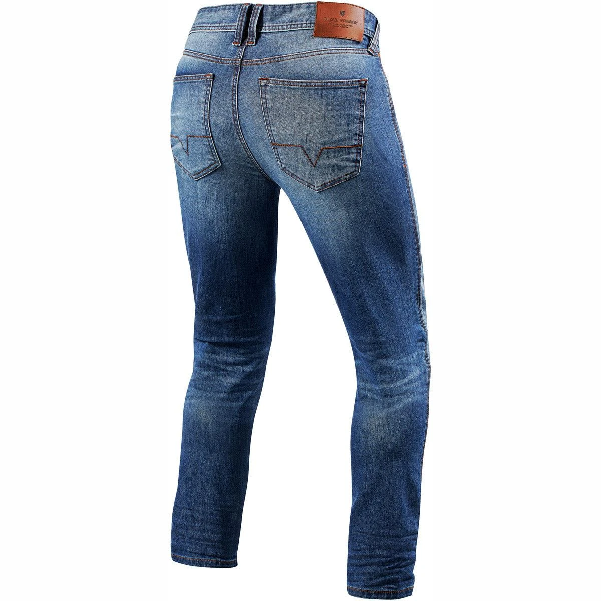 Rev It! Piston Jeans SK 34in Leg - Medium Blue Used - SALE 4 Rev It! Piston Jeans SK 34in Leg - Medium Blue Used - SALE - Image 2