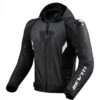 Rev It! Quantum 2 H2O Jacket - Black Anthracite -Motorcycle Clothing Store rev it quantum 2 h2o jacket black anthracite getgearedshop 1
