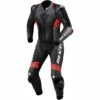 Rev It! Quantum 2 One-Piece Suit - Anthracite Neon Red -Motorcycle Clothing Store rev it quantum 2 one piece suit anthracite neon red getgearedshop 1