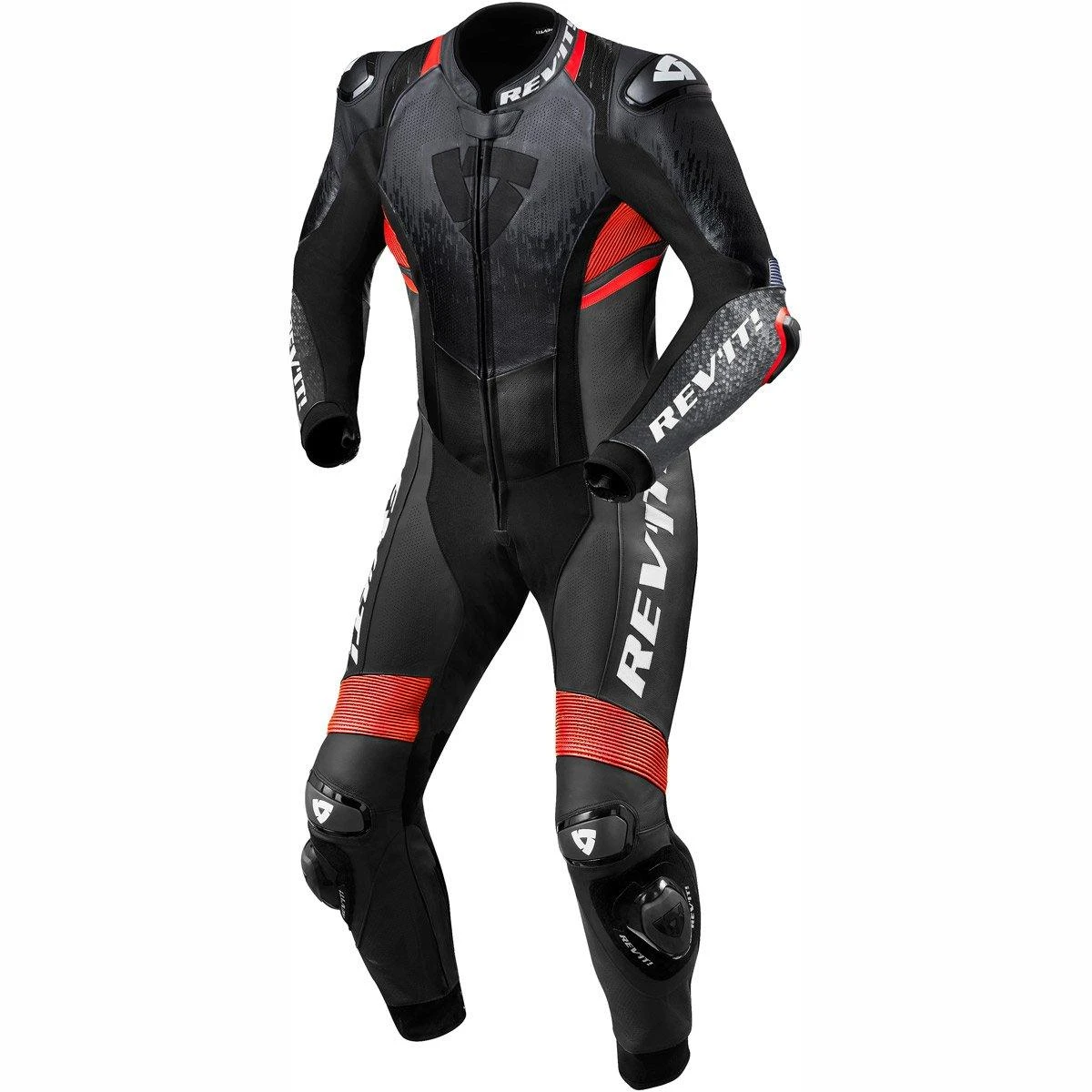 Rev It! Quantum 2 One-Piece Suit - Anthracite Neon Red 3 Rev It! Quantum 2 One-Piece Suit - Anthracite Neon Red