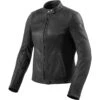 Rev It! Rosa Leather Jacket Ladies - Black - SALE 2 Rev It! Rosa Leather Jacket Ladies - Black - SALE -Motorcycle Clothing Store rev it rosa leather jacket ladies black getgearedshop 1