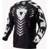 Rev It! Rough Enduro Jersey - Black White -Motorcycle Clothing Store rev it rough enduro jersey black white getgearedshop 1