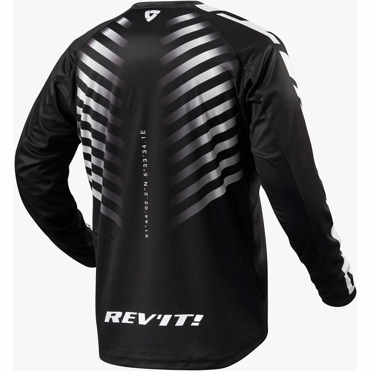 Rev It! Rough Enduro Jersey - Black White 4 Rev It! Rough Enduro Jersey - Black White - Image 2