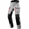 Rev It! Sand 4 Trousers H2O 32in Leg WP - Silver Black -Motorcycle Clothing Store rev it sand 4 trousers h2o 32in leg wp silver black getgearedshop 2