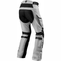 Rev It! Sand 4 Trousers H2O 36in Leg WP - Silver Black -Motorcycle Clothing Store rev it sand 4 trousers h2o 36in leg wp silver black getgearedshop 3