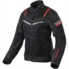 Rev It! Tornado 3 Jacket Ladies 2L WP - Black -Motorcycle Clothing Store rev it tornado 3 jacket ladies 2l wp black getgearedshop 1