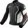 Rev It! Vertex GT Leather Jacket - Black Red - SALE 2 Rev It! Vertex GT Leather Jacket - Black Red - SALE -Motorcycle Clothing Store rev it vertex gt leather jacket black red getgearedshop 1