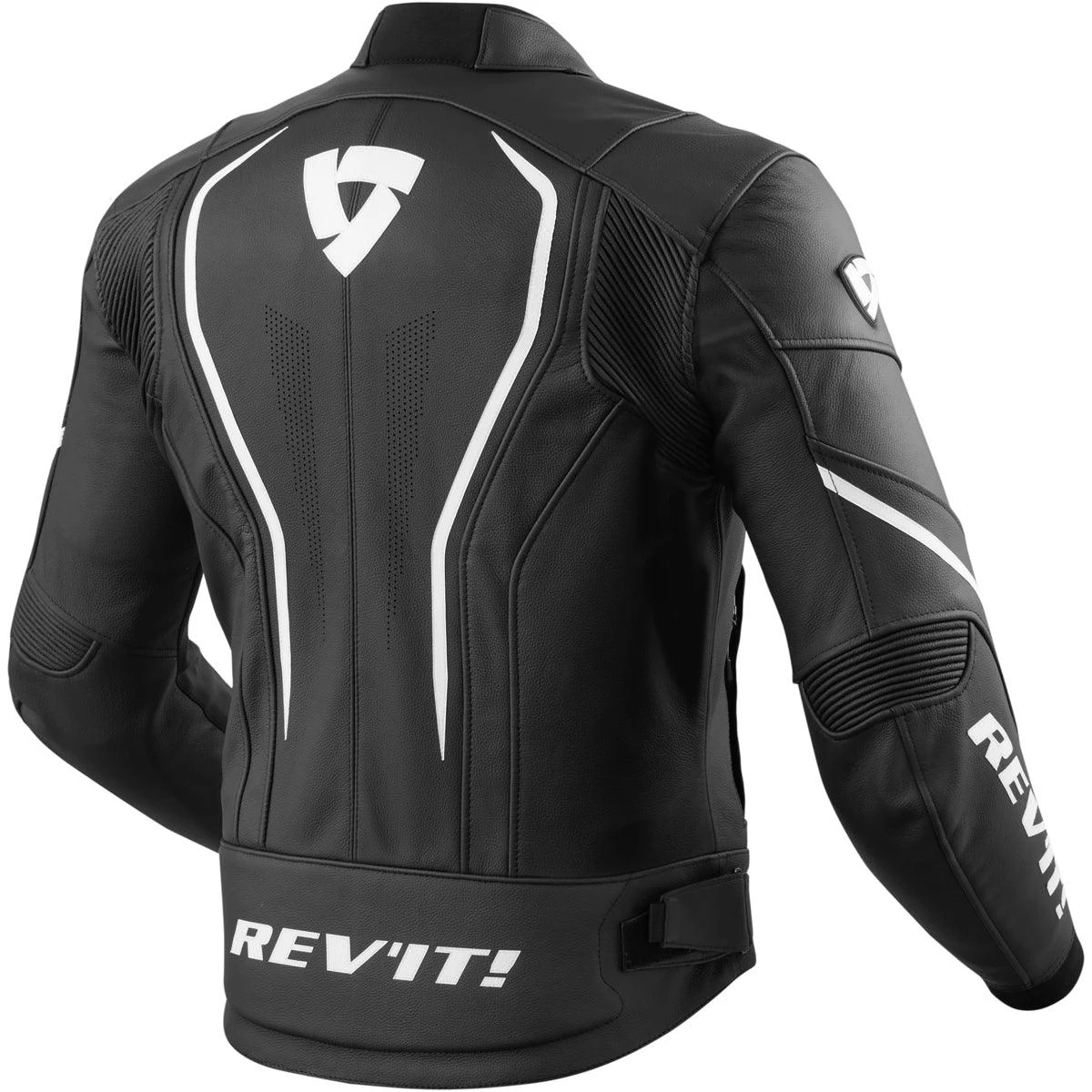 Rev It! Vertex GT Leather Jacket - Black White - SALE 4 Rev It! Vertex GT Leather Jacket - Black White - SALE - Image 2