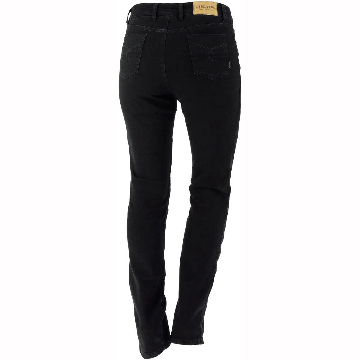 Richa Nora Jeans Ladies 32in Leg - Black 4 Richa Nora Jeans Ladies 32in Leg - Black - Image 2