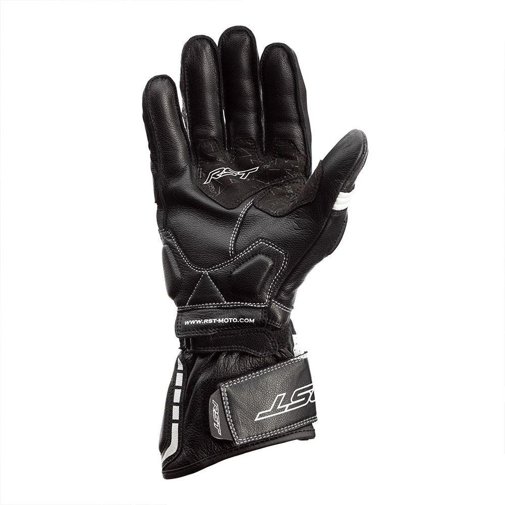 RST Axis Gloves CE - Black White 4 RST Axis Gloves CE - Black White - Image 2
