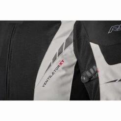 RST Pro Series Ventilator-XT Jacket CE Air WP - Silver Black -Motorcycle Clothing Store rst pro series ventilator xt textile jacket silver 3