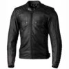 RST Roadster 3 Leather Jacket CE - Black 2 RST Roadster 3 Leather Jacket CE - Black -Motorcycle Clothing Store rst roadster 3 leather jacket black 1