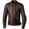 RST Roadster 3 Leather Jacket CE - Brown -Motorcycle Clothing Store rst roadster 3 leather jacket brown 1