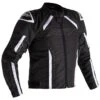 RST S-1 Textile Jacket CE WP - Black White -Motorcycle Clothing Store rst s 1 textile jacket ce wp black white getgearedshop 1