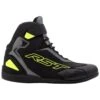 RST Sabre Moto Shoes CE - Black Grey Yellow -Motorcycle Clothing Store rst sabre moto shoes ce black grey yellow getgearedshop 1