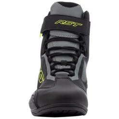 RST Sabre Moto Shoes CE - Black Grey Yellow -Motorcycle Clothing Store rst sabre moto shoes ce black grey yellow getgearedshop 3