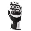 RST Sport Mid Gloves CE WP - White Black 2 RST Sport Mid Gloves CE WP - White Black -Motorcycle Clothing Store rst sport mid gloves ce wp white black getgearedshop 1
