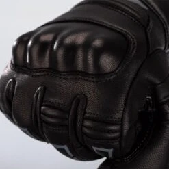 RST Storm 2 Leather Gloves CE WP - Black -Motorcycle Clothing Store rst storm 2 leather gloves ce wp black getgearedshop 3
