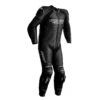 RST Tractech Evo 4 1PC Leather Suit CE - Black -Motorcycle Clothing Store rst tractech evo 4 1pc leather suit ce black getgearedshop 1
