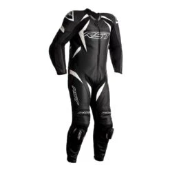 RST Tractech Evo 4 1PC Leather Suit CE - Black White