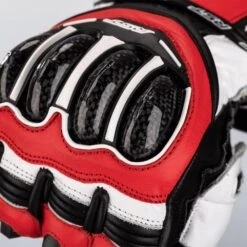 RST Tractech Evo 4 Gloves CE - Red White Black -Motorcycle Clothing Store rst tractech evo 4 gloves ce red white black getgearedshop 3