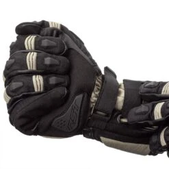 RST X-Raid Gloves CE WP - Magnesium Black -Motorcycle Clothing Store rst x raid gloves ce wp magnesium black getgearedshop 3