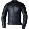 RST IOM TT Hillberry 2 Leather Jacket CE - Black 1 RST IOM TT Hillberry 2 Leather Jacket CE - Black -Motorcycle Clothing Store rst hillberry 2 iom tt mens leather jacket black 1