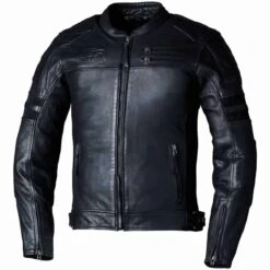 RST IOM TT Hillberry 2 Leather Jacket CE - Black