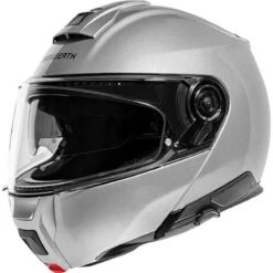 Schuberth C5 Flip Helmet Gloss - Silver