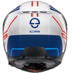 Schuberth C5 Flip Helmet Master - Blue -Motorcycle Clothing Store schuberth c5 flip helmet master blue getgearedshop 4