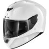 Shark D-Skwal 2 Helmet Blank WHU - White 1 Shark D-Skwal 2 Helmet Blank WHU - White -Motorcycle Clothing Store shark d skwal 2 helmet blank whu white getgearedshop 1