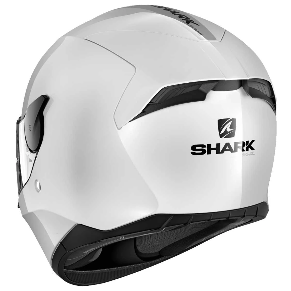 Shark D-Skwal 2 Helmet Blank WHU - White 5 Shark D-Skwal 2 Helmet Blank WHU - White - Image 3