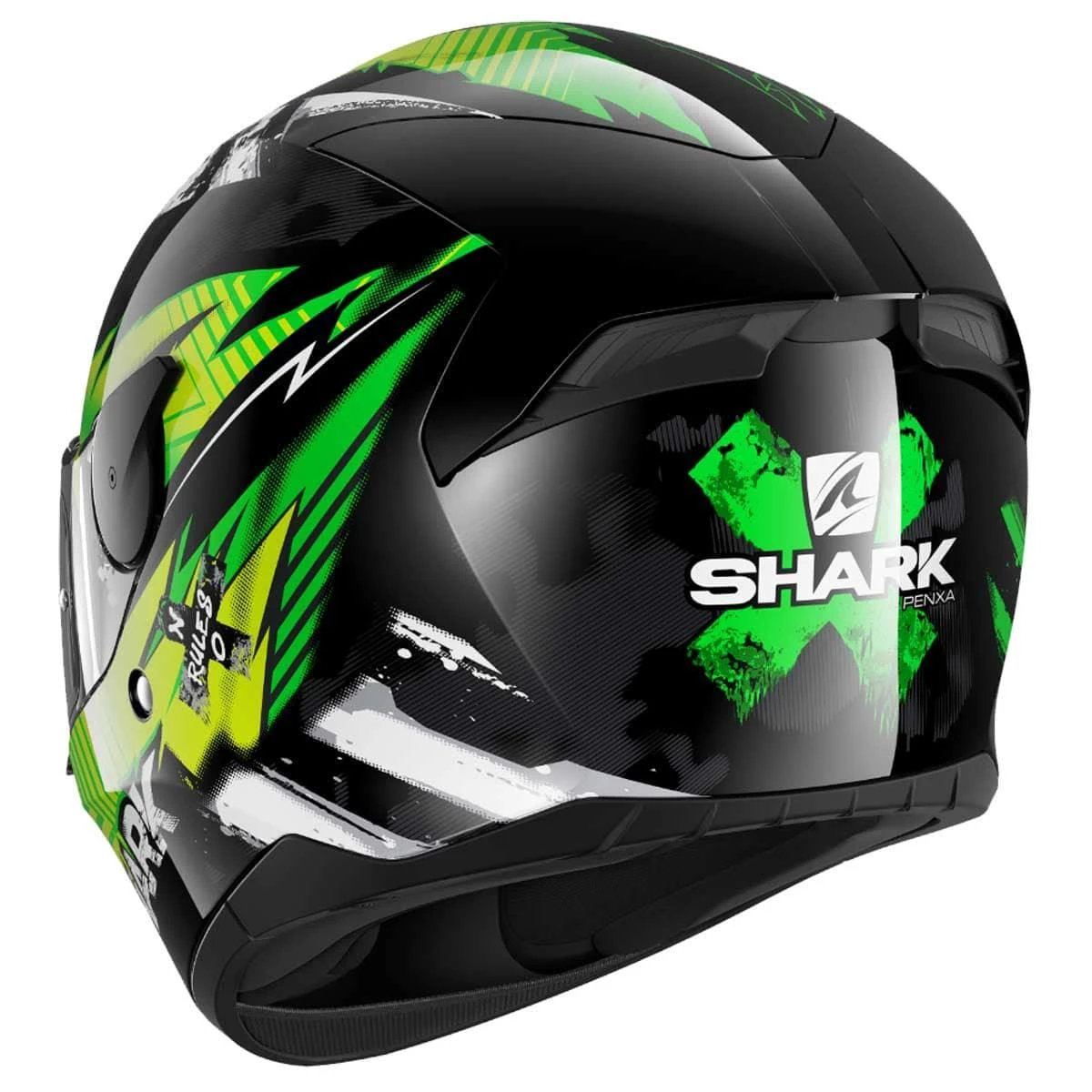 Shark D-Skwal 2 Helmet Penxa KGY - Green 5 Shark D-Skwal 2 Helmet Penxa KGY - Green - Image 3