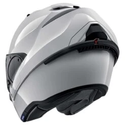 Shark Evo-ES Flip Helmet WHU - White 9 Shark Evo-ES Flip Helmet WHU - White -Motorcycle Clothing Store shark evo es flip helmet whu white getgearedshop 4