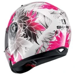 Shark Ridill Nelum Helmet WKV - White Pink Black -Motorcycle Clothing Store shark ridill nelum helmet wkv white pink black getgearedshop 3