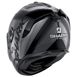 Shark Spartan GT Elgen Helmet KAA - Matt Black Anthracite - SALE -Motorcycle Clothing Store shark spartan gt elgen helmet kaa matt black anthracite getgearedshop 3