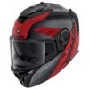 Shark Spartan GT Elgen Helmet KAR - Matt Black Red -Motorcycle Clothing Store shark spartan gt elgen helmet kar matt black red getgearedshop 1