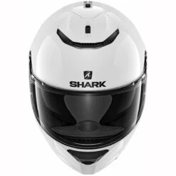 Shark Spartan Helmet Blank WHU - White 7 Shark Spartan Helmet Blank WHU - White -Motorcycle Clothing Store shark spartan helmet blank whu white getgearedshop 3
