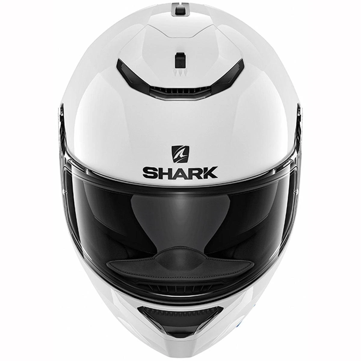 Shark Spartan Helmet Blank WHU - White 5 Shark Spartan Helmet Blank WHU - White - Image 3