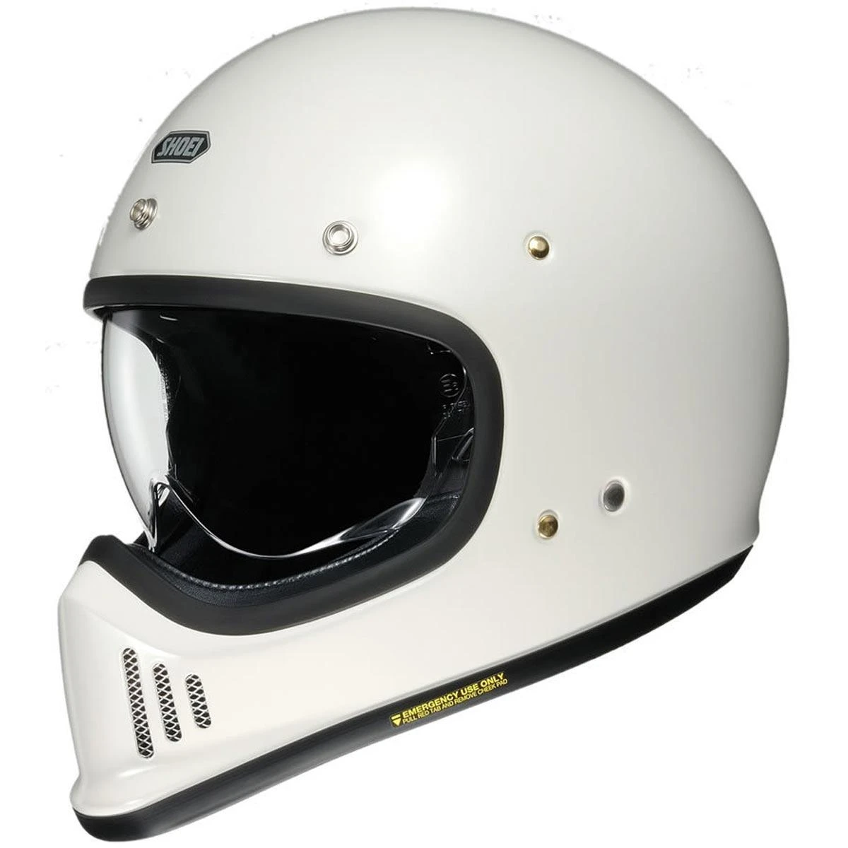 Shoei Ex-Zero Helmet - White 3 Shoei Ex-Zero Helmet - White