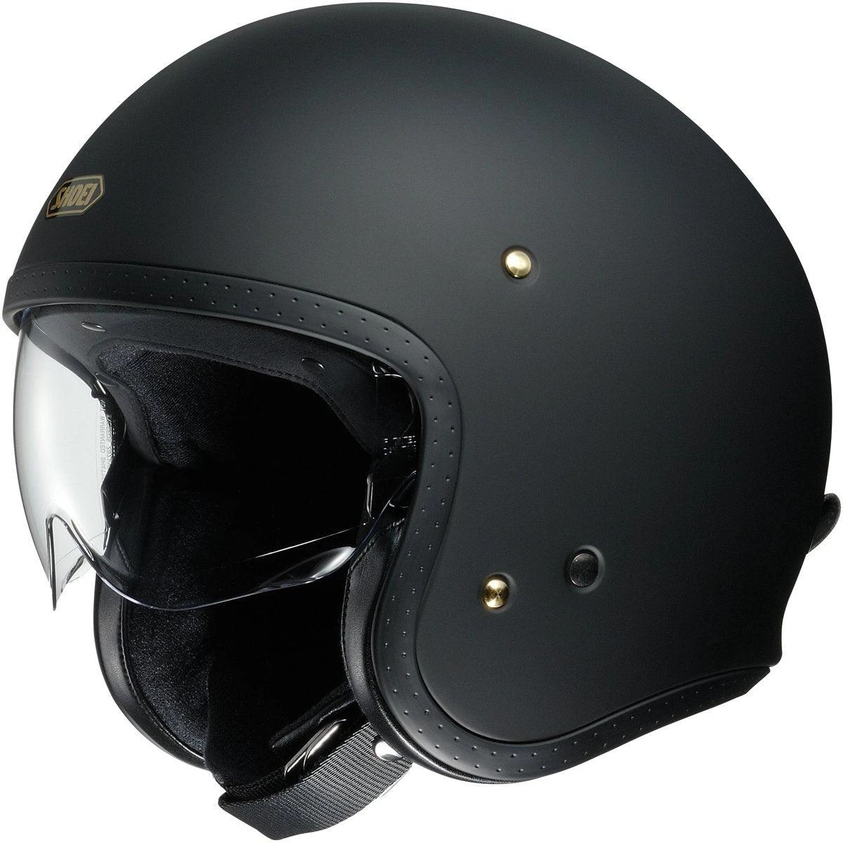 Shoei J-O Open Face Helmet - Matt Black 3 Shoei J-O Open Face Helmet - Matt Black