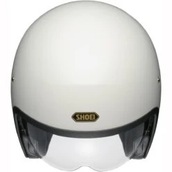 Shoei J-O Open Face Helmet - White -Motorcycle Clothing Store shoei j o open face helmet white getgearedshop 3