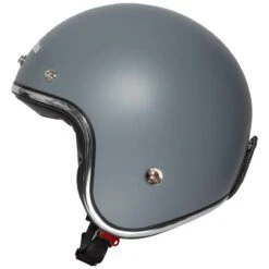 Spada Open Face Classic Helmet - Matt Grey -Motorcycle Clothing Store spada open face classic helmet matt grey getgearedshop 3