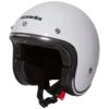 Spada Open Face Classic Helmet - White -Motorcycle Clothing Store spada open face classic helmet white getgearedshop 1