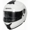 Spada Orion Flip Front Helmet - White -Motorcycle Clothing Store spada orion flip front helmet white getgearedshop 1