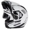 Spada Reveal Tracker Helmet - White Black - SALE -Motorcycle Clothing Store spada reveal tracker helmet white black getgearedshop 1