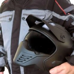 Spada Storm Helmet - Matt Black -Motorcycle Clothing Store spada storm helmet matt black getgearedshop 3