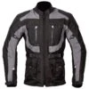 Spada Zorst Jacket CE WP - Black Grey -Motorcycle Clothing Store spada zorst jacket ce wp black grey getgearedshop 1
