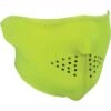 Zan Headgear Face Mask - Hi-Viz Green -Motorcycle Clothing Store zan headgear face mask hi viz green getgearedshop